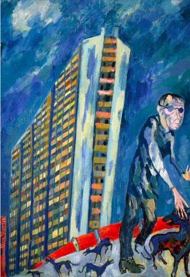 Blind Man and Dogs, 2008