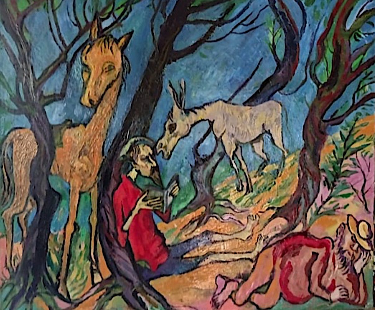 Don Quixote and Sancho Panza, 2025