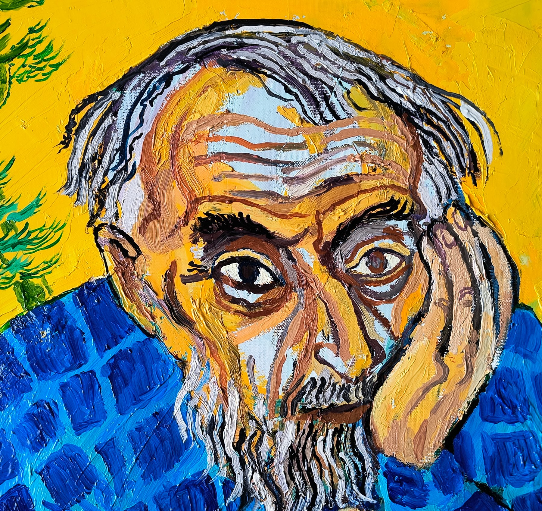 Three Magi — detail