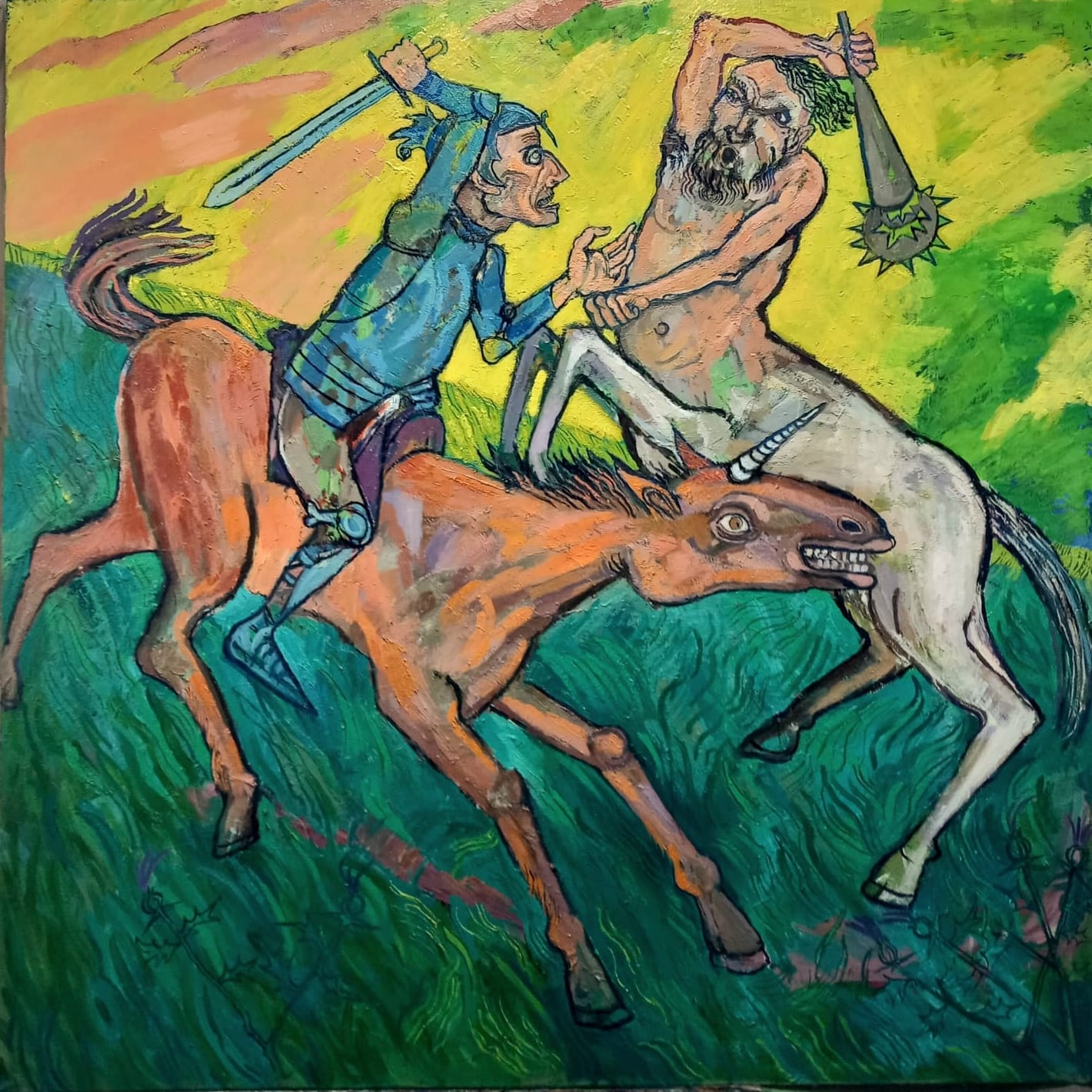 Battle of the Centaur — Maxim Kantor