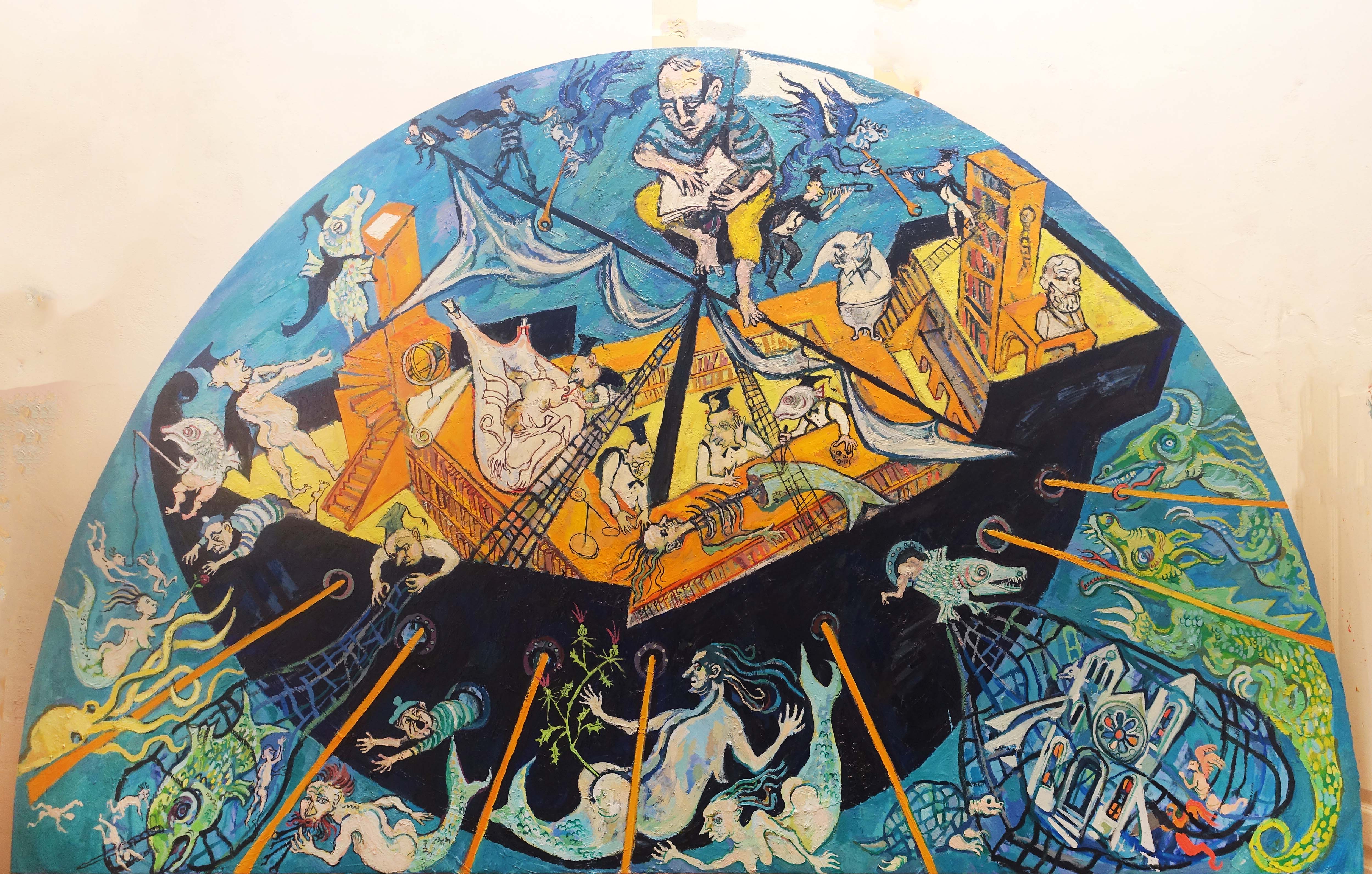 Wonderful Catch, 300×160 cm, 2019 — Oxford