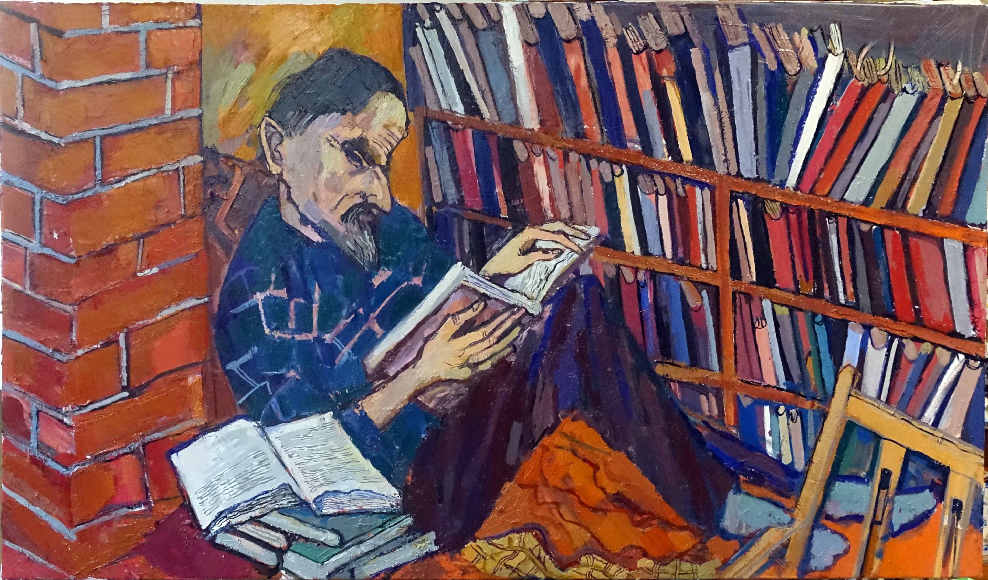 Artist In His Room_ , 2018