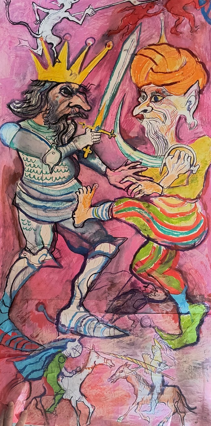 Fight: Christian King vs Sultan